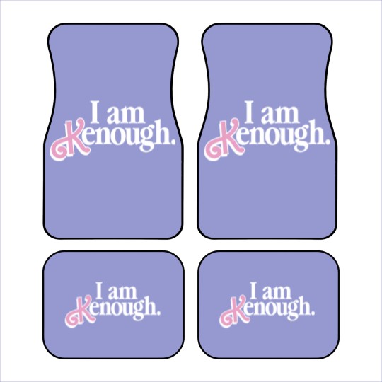 Discover I Am Kenough Car Mats Barbie Movie Car Mats