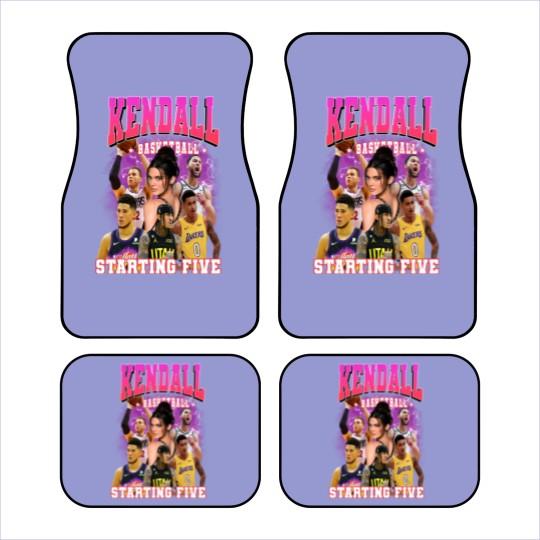 Discover 90s Vintage Kendall Starting Five Car Mats Loahaddian Kendall Jenner Team Car Mats