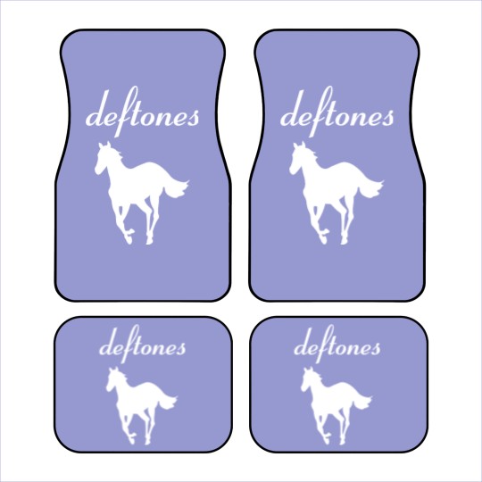 Discover White Pony Vintage Music Car Mats