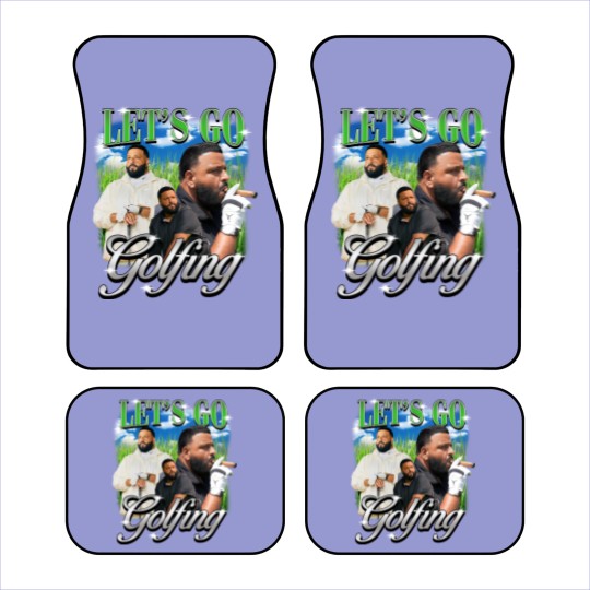 Discover Lets Go Golfing Dj Khaled Car Mats, God Did Car Mats, DJ Khaled Fan Gift