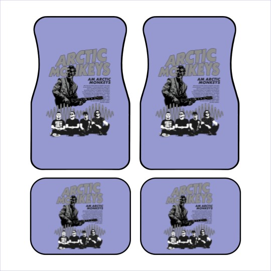 Discover Arctic Monkeys Am album Car Mats, Arctic Monkeys Tour 2023 Car Mats