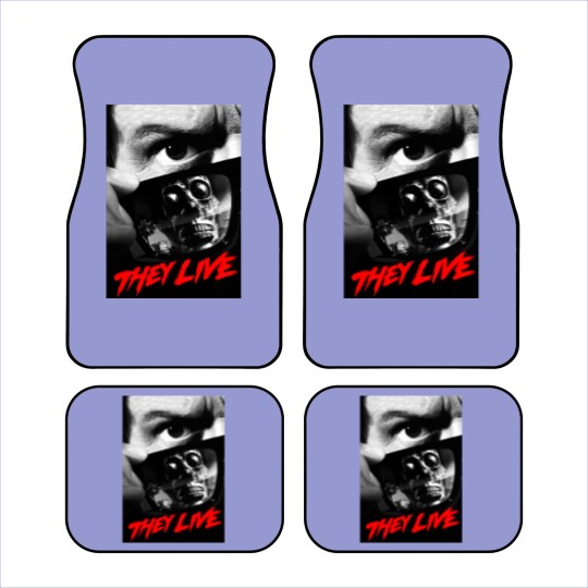 Discover They Live - John Carpenter - Rowdy Roddy Piper Car Mats