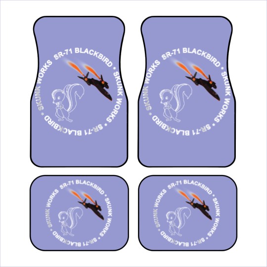 Discover SR71 Blackbird Skunk Works Blackbird Car Mats