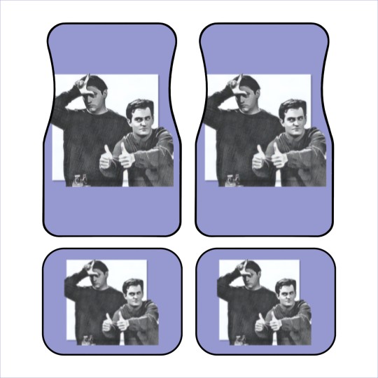 Discover Chandler Bing-Joey Tribbiani Car Mats Bing Tribbiani Car Mats