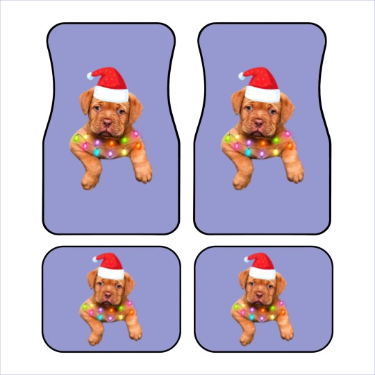 Discover dogue de bordeaux christmas decor for dog lovers Car Mats