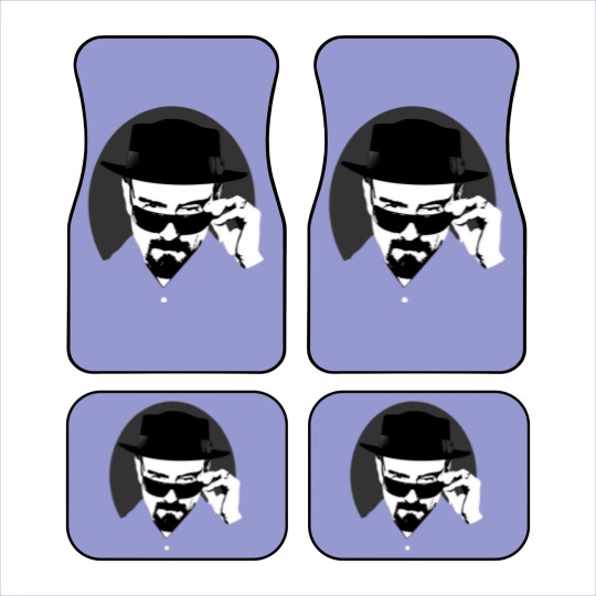 Discover Heisenberg in his hat - Breaking Bad - Car Mats