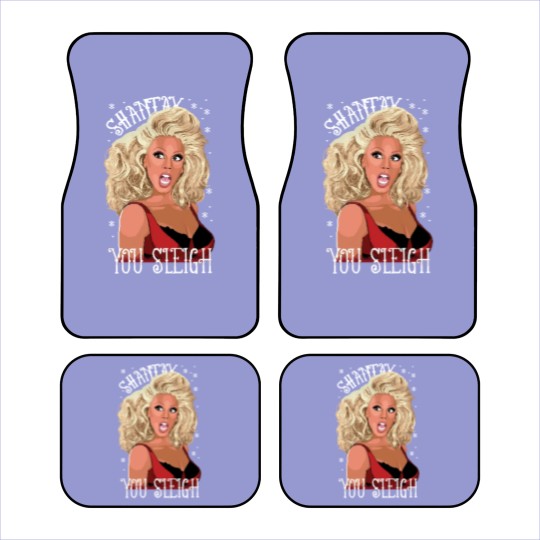 Discover Shantay You Sleigh Christmas Jumper  Drag Queen Ladies Red Xmas Sweater Car Mats