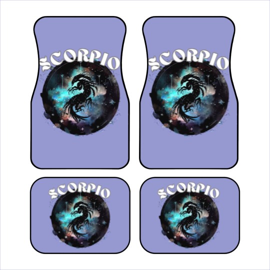 Discover Zodiac Scorpio Sign Classic Car Mats