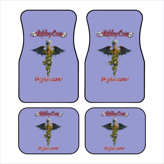 Discover Motley Crue Dr Feelgood Logo Car Mats