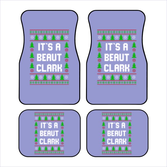 Discover Christmas Car Mats It's A Beaut Clark Car Mats Clark Griswold Christmas Vacation Inspired Car Mats Funny - Christmas Its A Beaut Clark - Car Mats