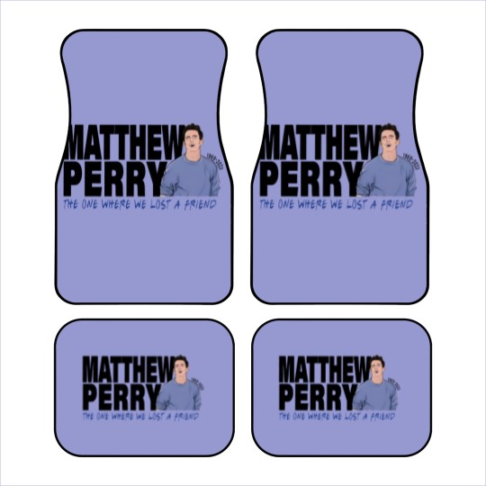 Discover Retro Chandler Bing Car Mats, Chandler Bing Homage Car Mats