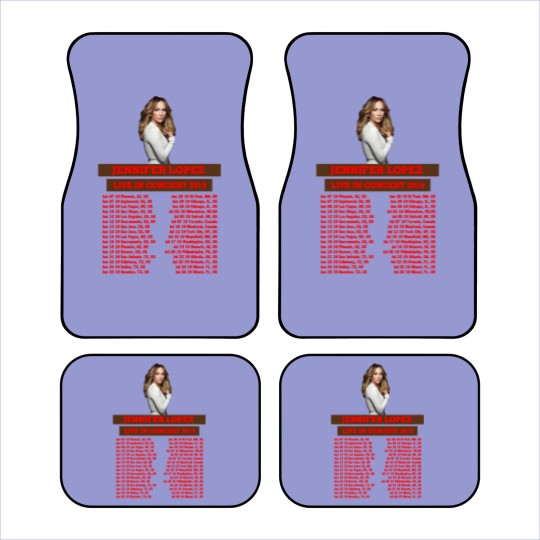 Discover JENNIFER LOPEZ TOUR 2019 BACK Car Mats