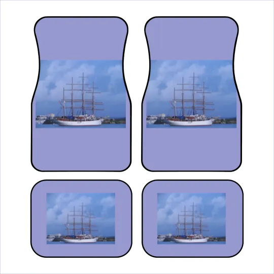 Discover Tall Ship Sea Cloud Car Mats