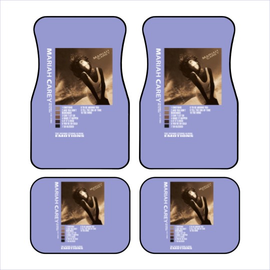 Discover Mariah Carey Emotions Album Car Mats