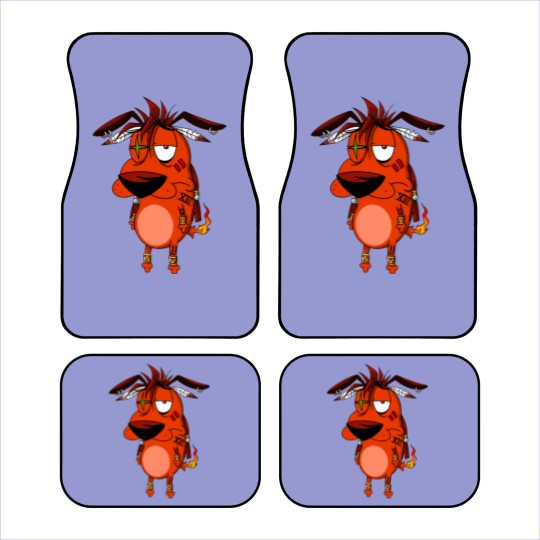 Discover Courage the Red XIII - Courage The Cowardly Dog - Car Mats