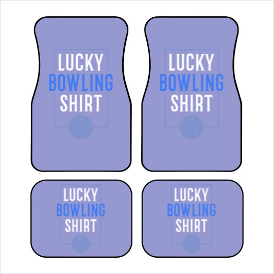 Discover Lucky Bowling Car Mats for all Bowlers Car Mats