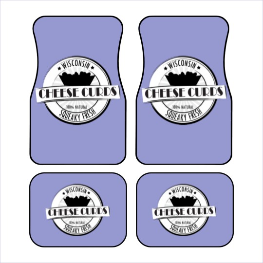 Discover Wisconsin Cheese Curds Car Mats