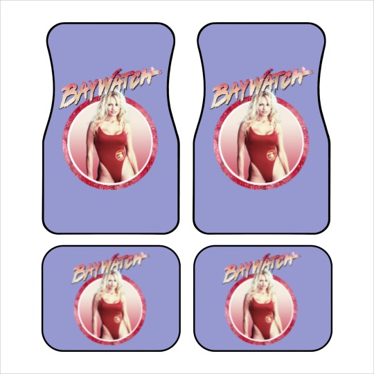 Discover Baywatch Vintage Pamela Car Mats