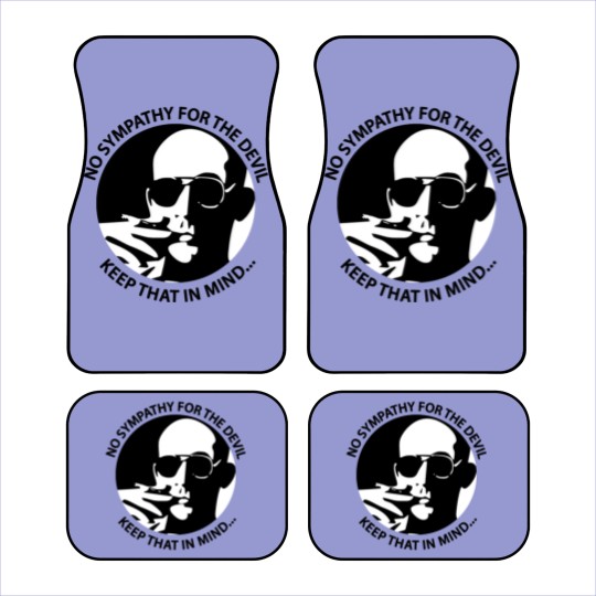 Discover No Sympathy For The Devil Car Mats