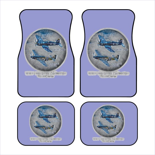 Discover F4U CORSAIR and P51 MUSTANG Car Mats