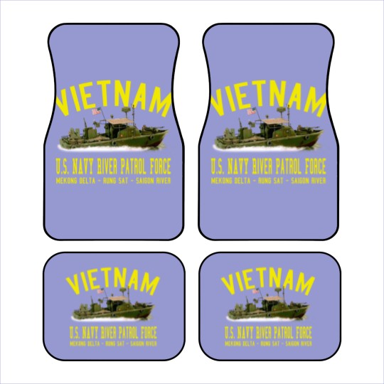 Discover Vietnam Mark II PBR - Patrol Boat, River Car Mats