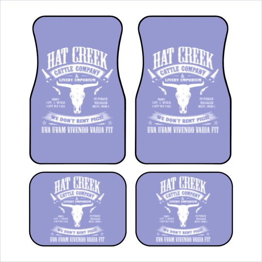 Discover Hat creek cattle company livery emporium we don't Car Mats