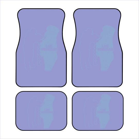 Discover Ice Fishing Lake Winnebago Wisconsin Fisherman Clo Car Mats