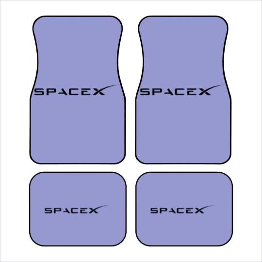 Discover SpaceX, space x, Elon musk Unisex Heavy Cotton Car Mats, Car Mats