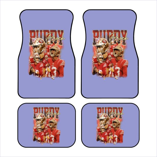 Discover Brock Purdy San Francisco Football Car Mats, Football Car Mats Christmas Gift