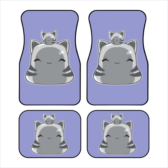 Discover Tabby largo and slime Car Mats