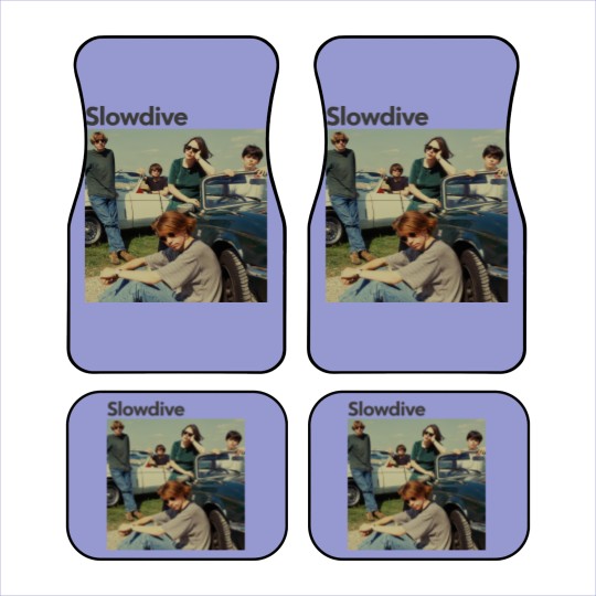 Discover 90s Slowdive Band Car Mats, Slowdive Car Mats