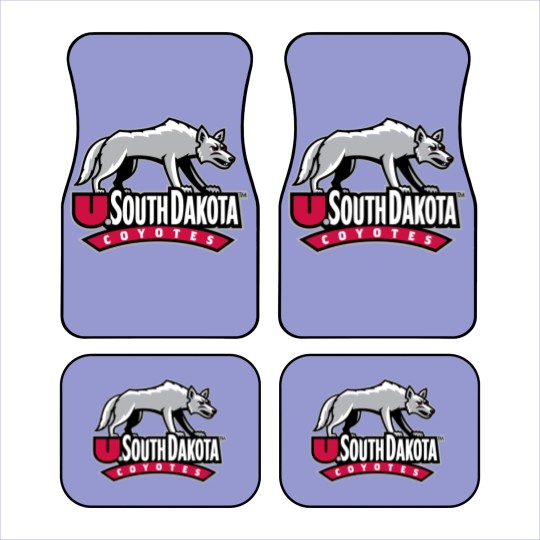 Discover South Dakota Coyotes SDC Athletic Car Mats