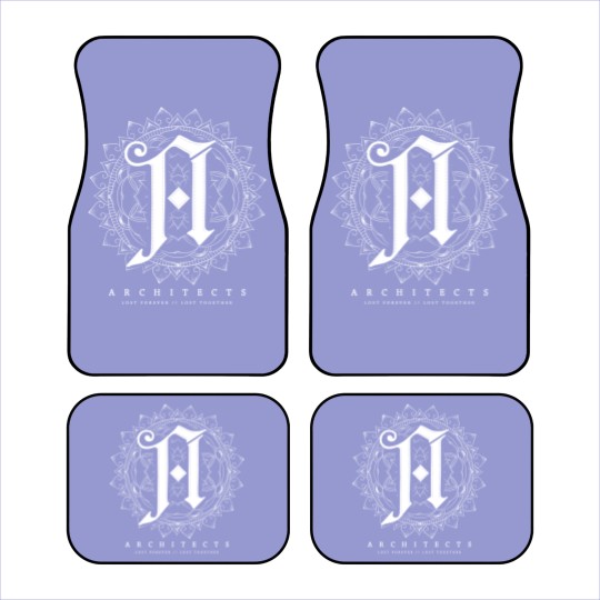Discover Architects Lost Forever Lost Together Car Mats, Men's Women's