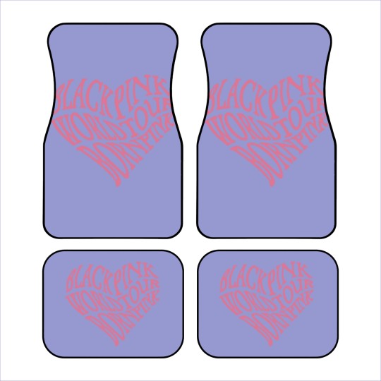 Discover Blackpink World Tour Born Pink Car Mats
