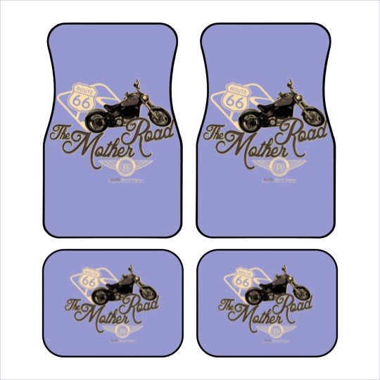 Discover Motorcycle - Route 66 the mother road Car Mats