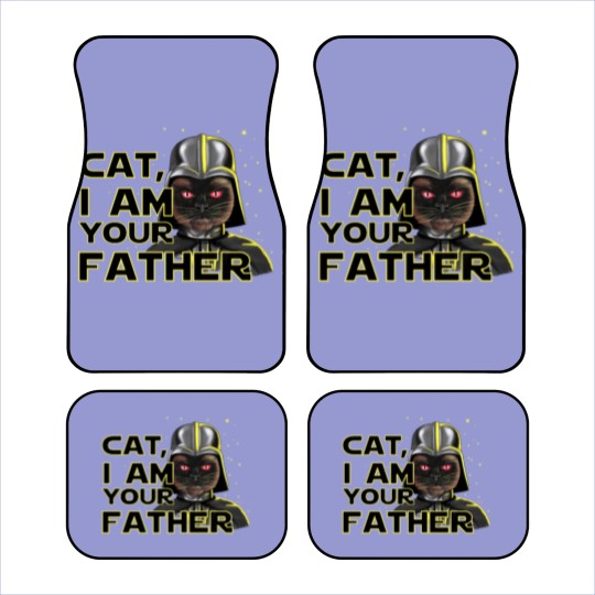 Discover Darth Cat Car Mats