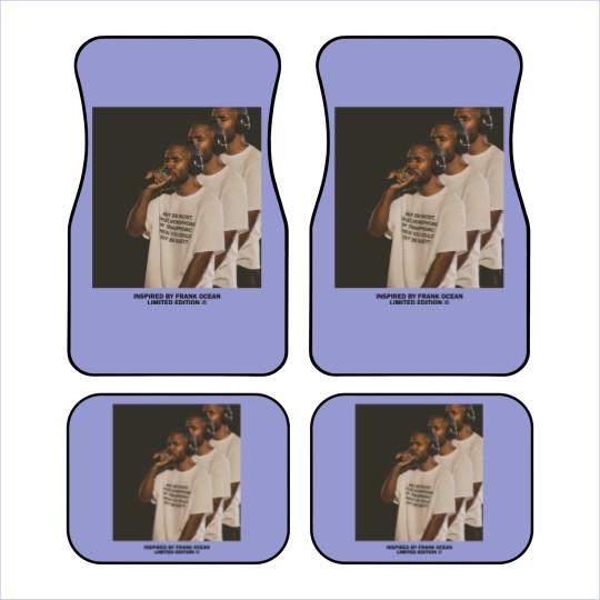 Discover Frank Ocean Blonde Car Mats, Frank Ocean Vintage Car Mats