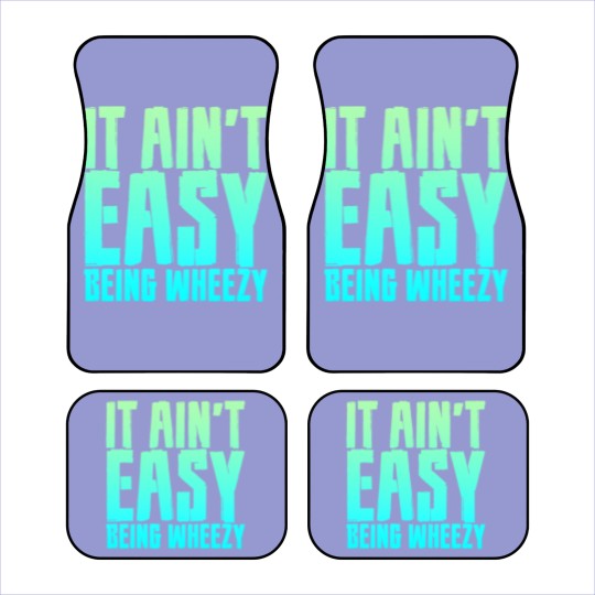 Discover It Ain't Easy Being Wheezy 7 Car Mats