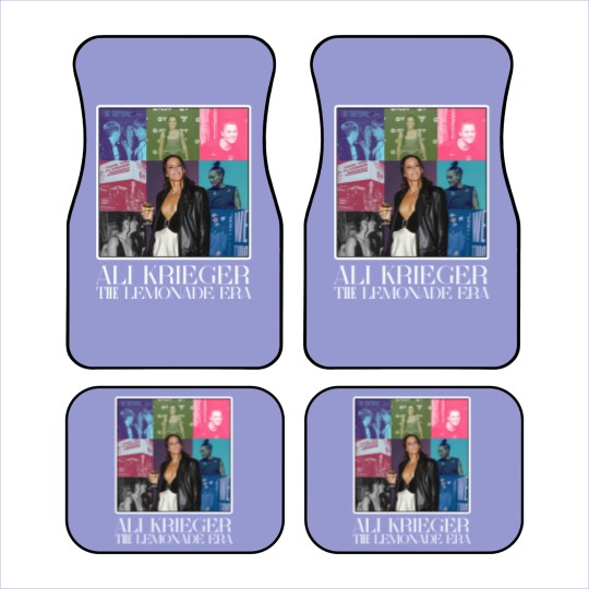 Discover Ali Krieger The Lemonade Era US Women Nation Team USWNT Soccer Car Mats