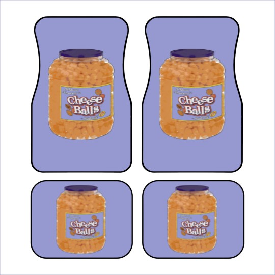 Discover Cheese Balls fan art parody Car Mats Car Mats