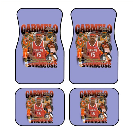 Discover Vintage 90s Graphic Carmelo Anthony Syracuse Car Mats, Carmelo Anthony Car Mats