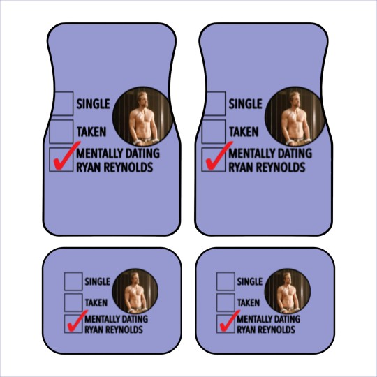 Discover Mentally Dating Ryan Reynolds Car Mats
