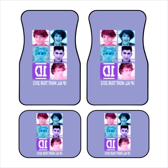 Discover One Direction Up All Night Tour 2012 Car Mats