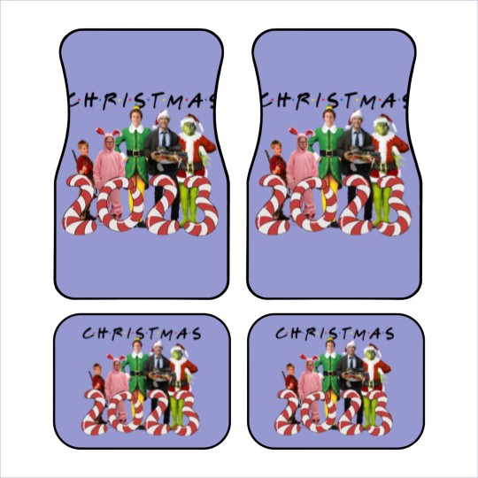 Discover Christmas Pajamas Matching Family Car Mats |