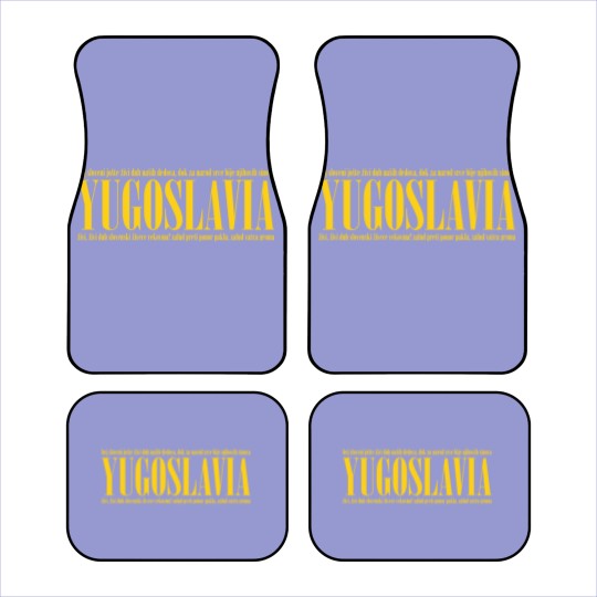Discover Jugoslavija Himna - Jugoslavija - Car Mats