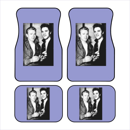 Discover Vintage Old Hollywood Elvis Presley James Dean Unisex Fit Car Mats Car Mats
