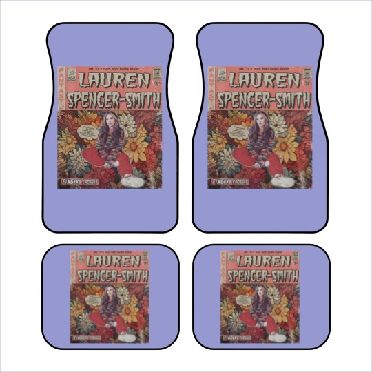 Discover Lauren Spencer-Smith Comic Car Mats, 90S Vintage Merch Art It'S Your Body Album