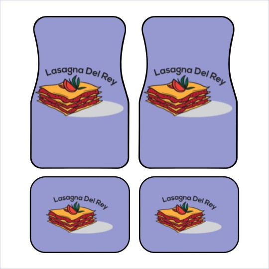 Discover Lasagna Del Rey Car Mats