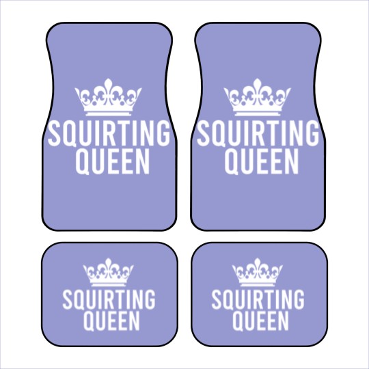 Discover Squirting Queen For Women Adult Rude Humor Gift Car Mats