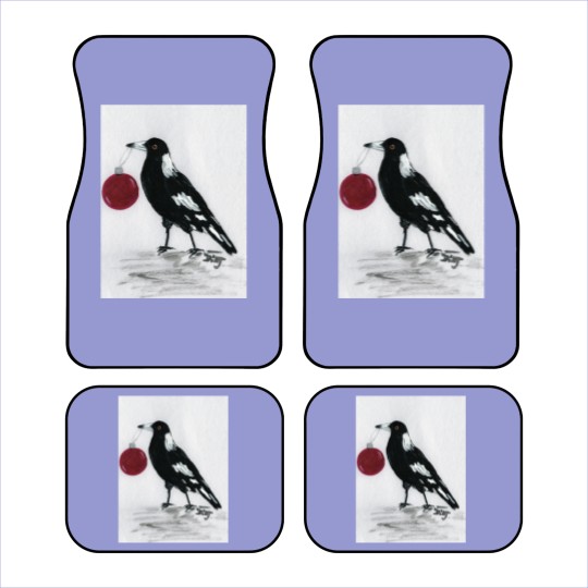 Discover Magpie Christmas  Classic Car Mats